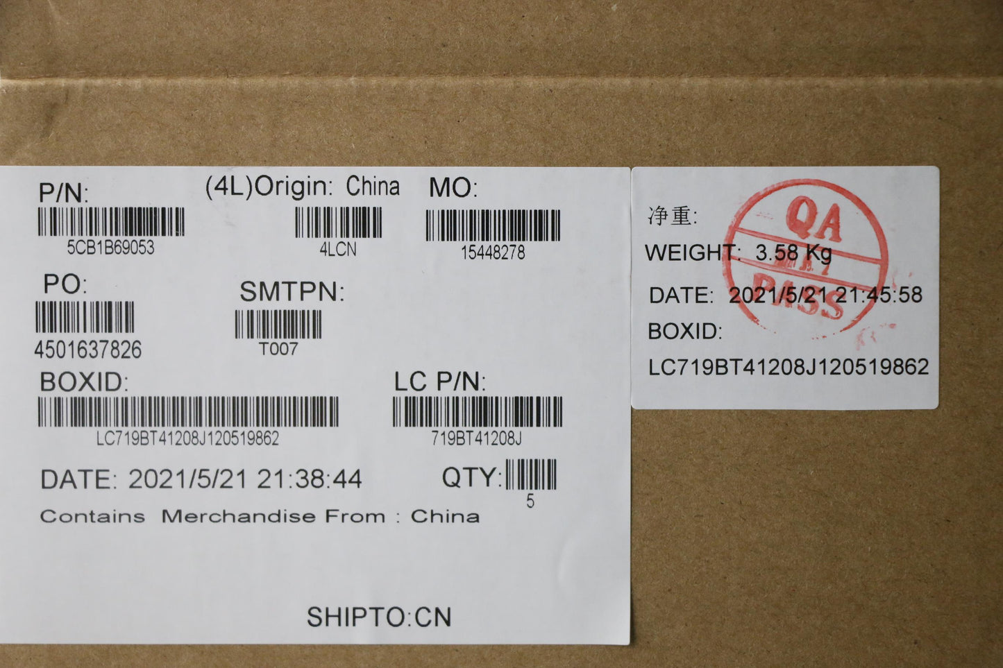 Lenovo Cover Upper Case Asm_Bell82H8F - 5CB1B69053