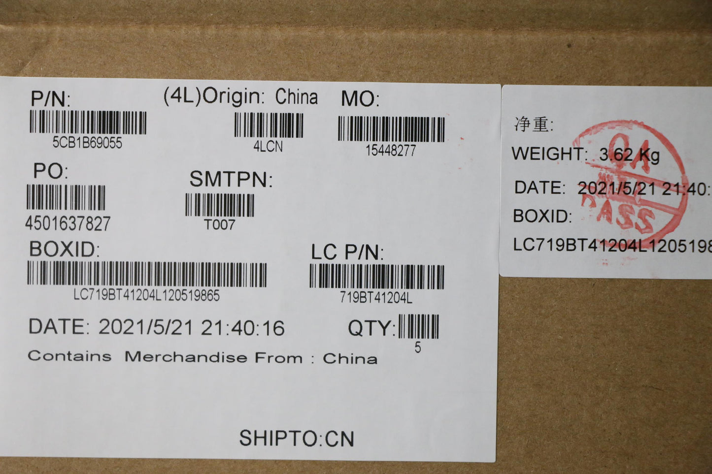 Lenovo Cover Upper Case Asm_Slvl82H8F - 5CB1B69055
