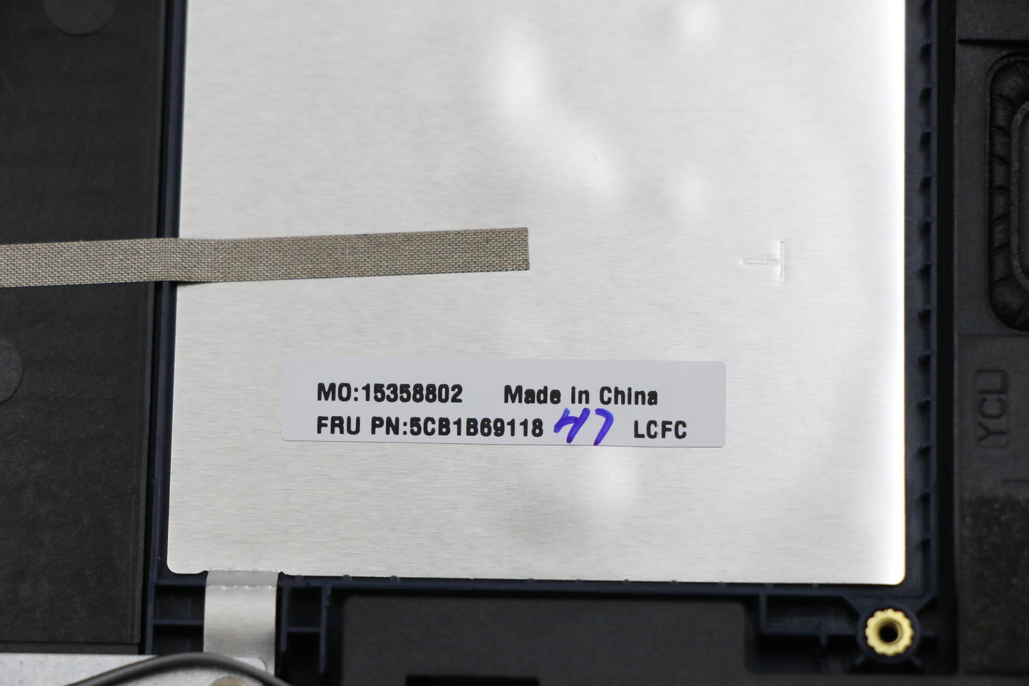 Lenovo Cover Uppercaseasm_Euro Engl82 - 5CB1B69118