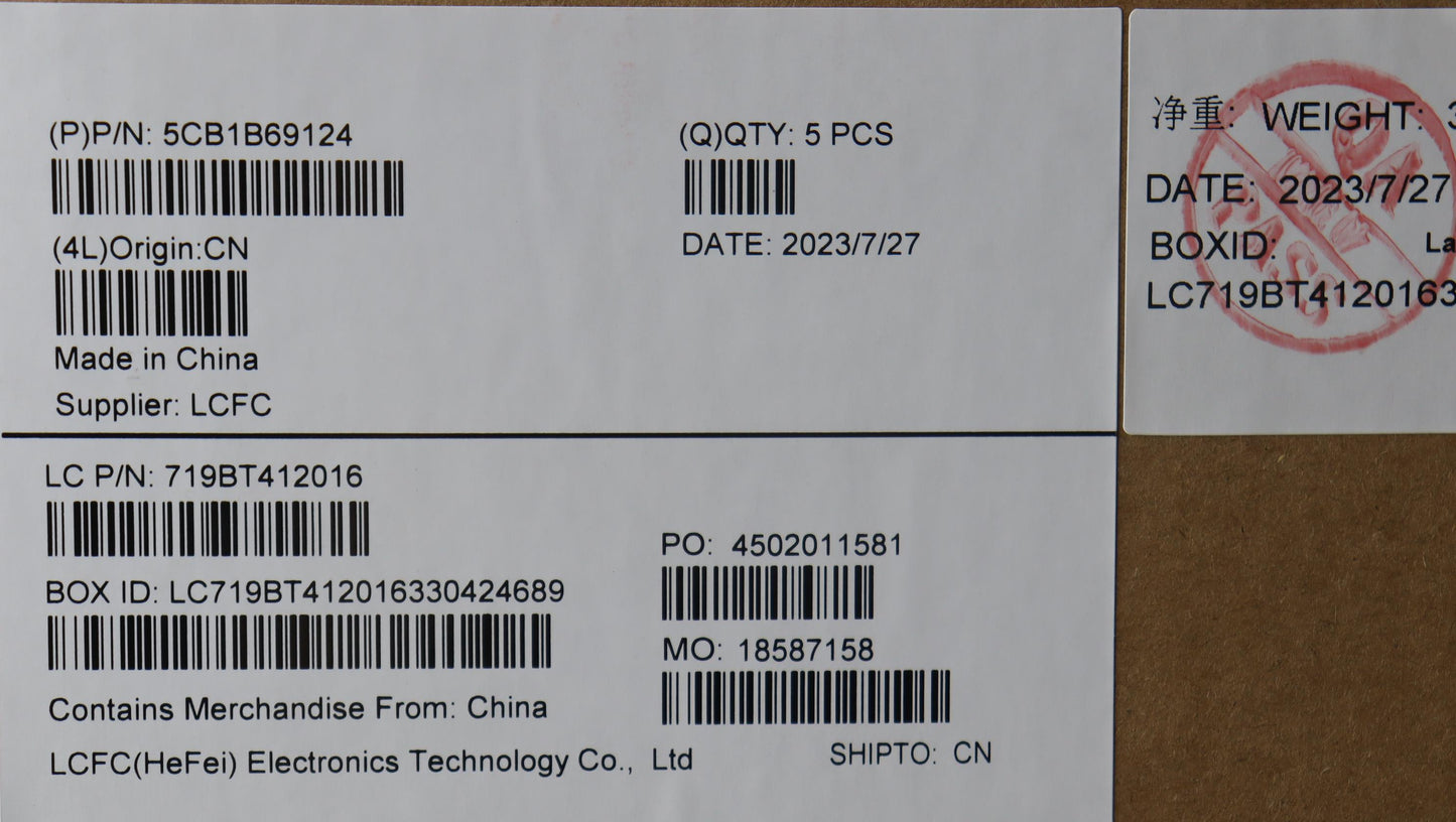 Lenovo Cover Upper Caseasm_Aral82H8Nf - 5CB1B69124