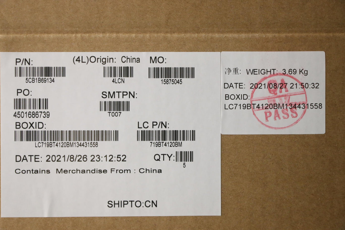 Lenovo Cover Upper Case Asm_Gerl82H8N - 5CB1B69134