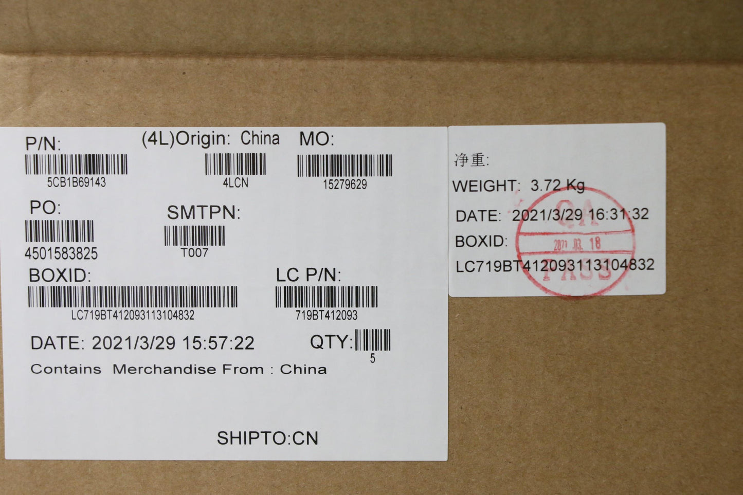 Lenovo Cover Uppercaseasm_Nordicl82H8 - 5CB1B69143