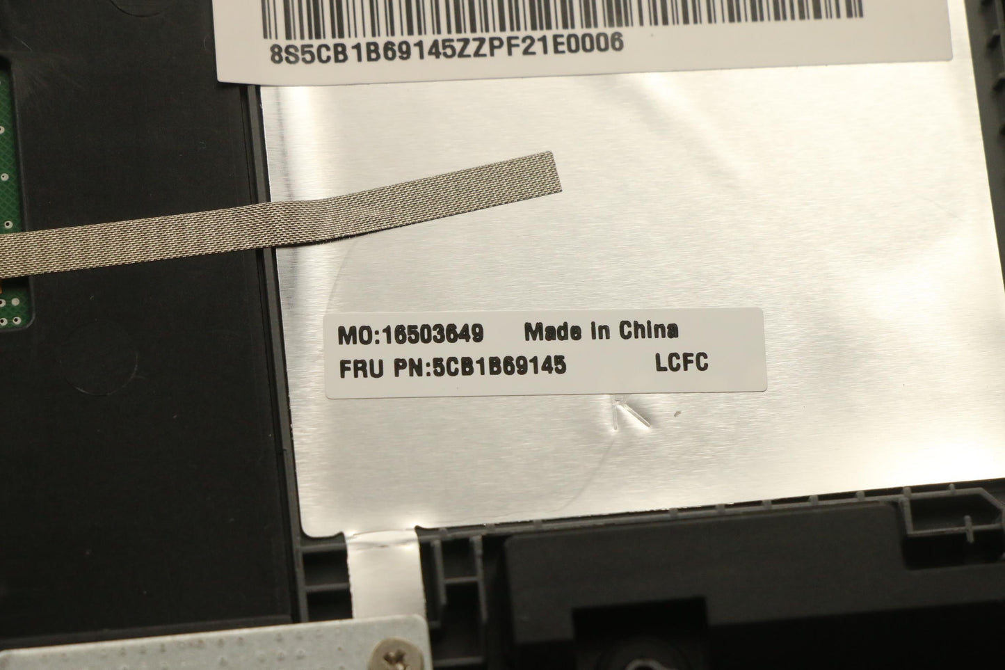 Lenovo Cover Upper Case Asm_Rusl82H8N - 5CB1B69145