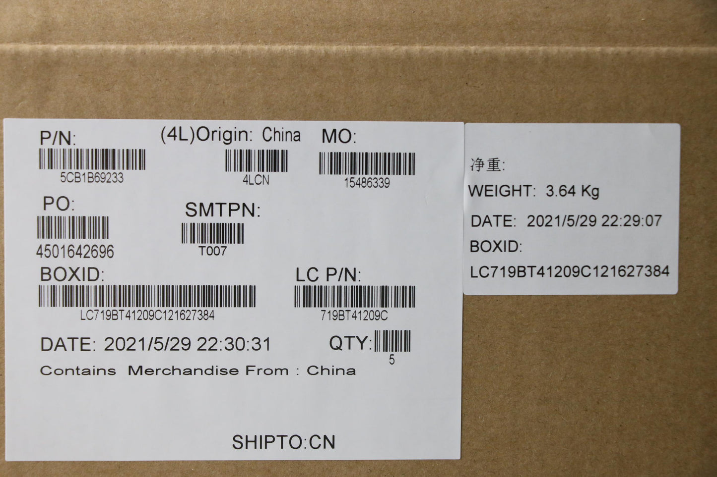 Lenovo Cover Upper Case Asm_Tcl82H8Nf - 5CB1B69233