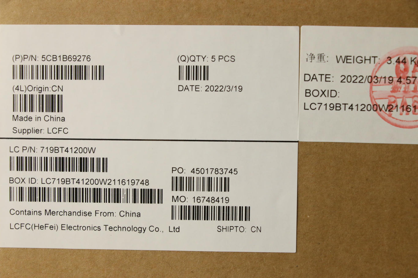 Lenovo Cover Upper Case Asm_Spal82H8N - 5CB1B69276