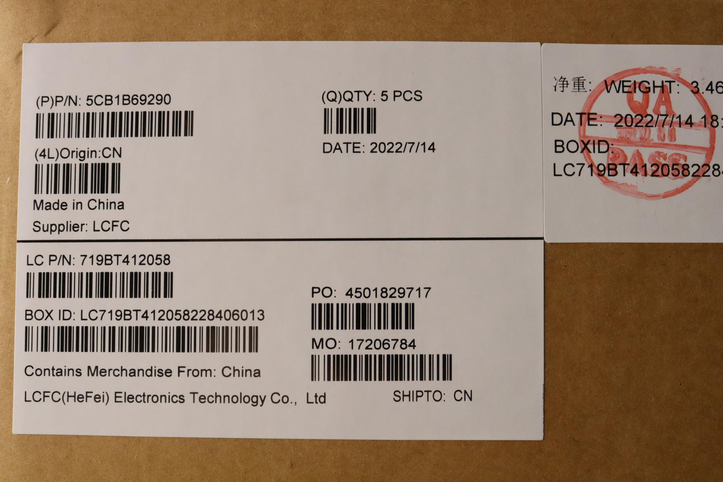 Lenovo Cover Upper Caseasm_Porl82H8Nf - 5CB1B69290