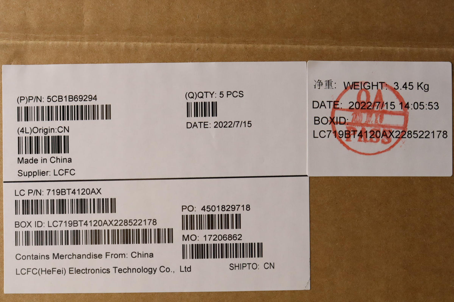 Lenovo Cover Upper Case Asm_Tcl82H8Nf - 5CB1B69294