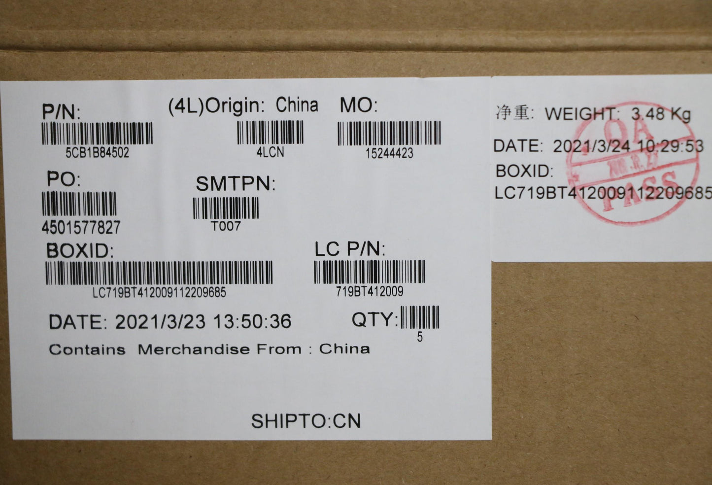 Lenovo Cover Upper Case Asm_Engl82H8N - 5CB1B84502