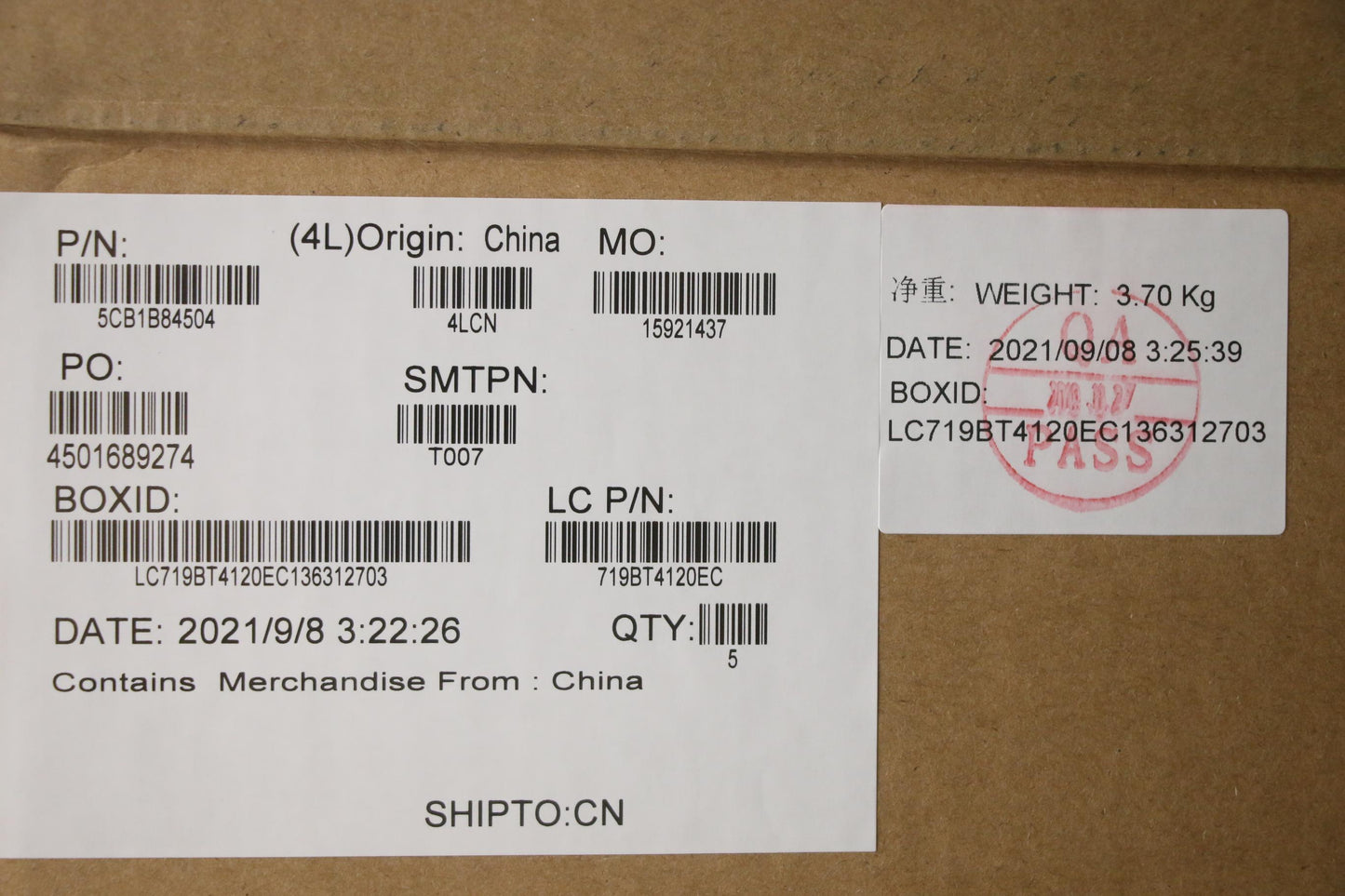 Lenovo Cover Upper Case Asm_Fral82H8N - 5CB1B84504