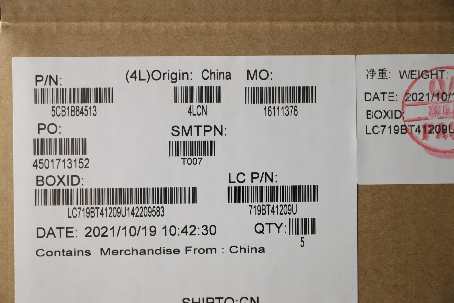 Lenovo Cover Upper Case Asm_Ital82H8N - 5CB1B84513