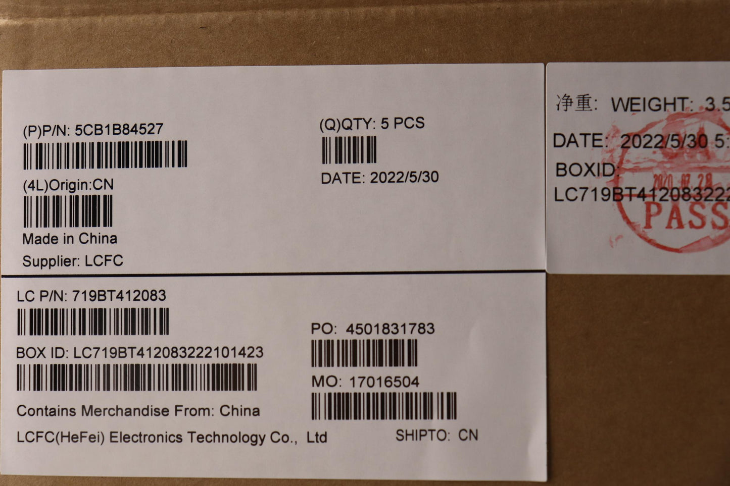 Lenovo Cover Uppercaseasm_Usa Engl82H - 5CB1B84527