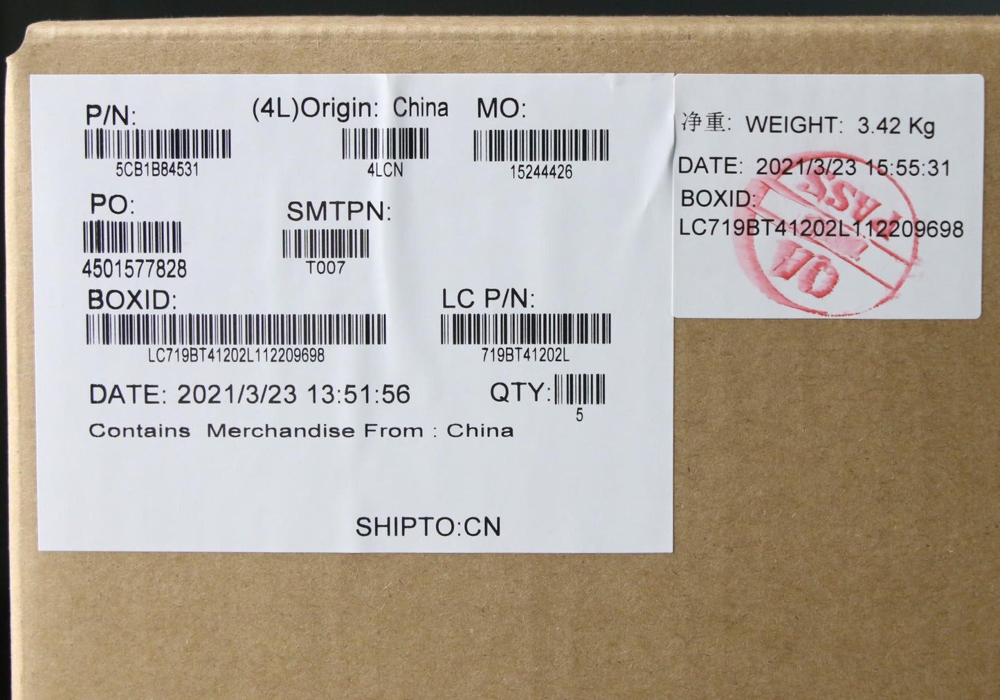 Lenovo Cover Upper Caseasm_Spal82H8Nf - 5CB1B84531