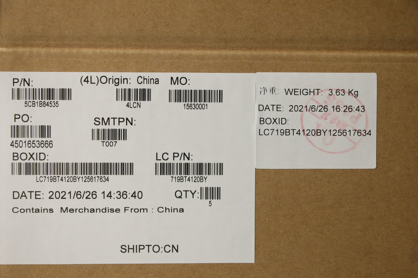 Lenovo Cover Uppercaseasm_La Spal82H8 - 5CB1B84535