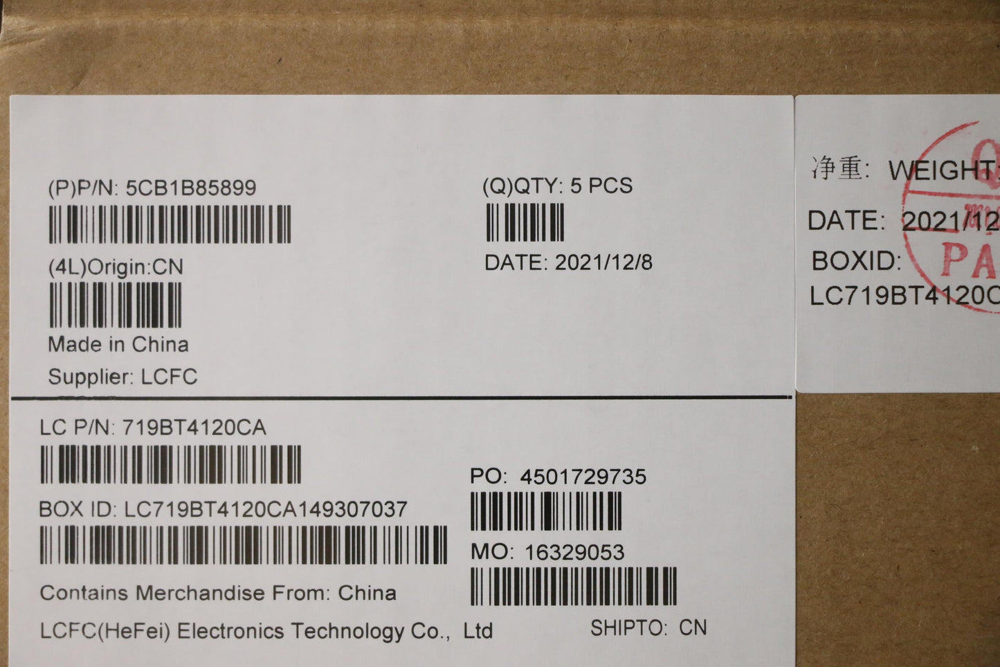 Lenovo Cover Uppercaseasm_Euro Engl82 - 5CB1B85899