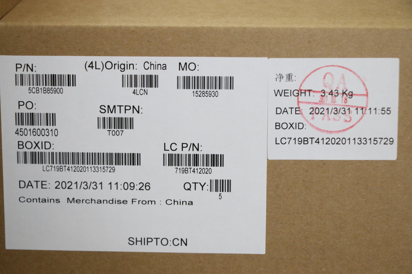 Lenovo Cover Uppercaseasm_Cze/Slkl82H - 5CB1B85900