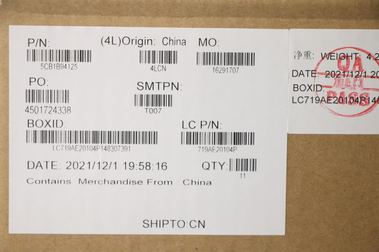 Lenovo - COVER, D Cover Texture - 5CB1B94125