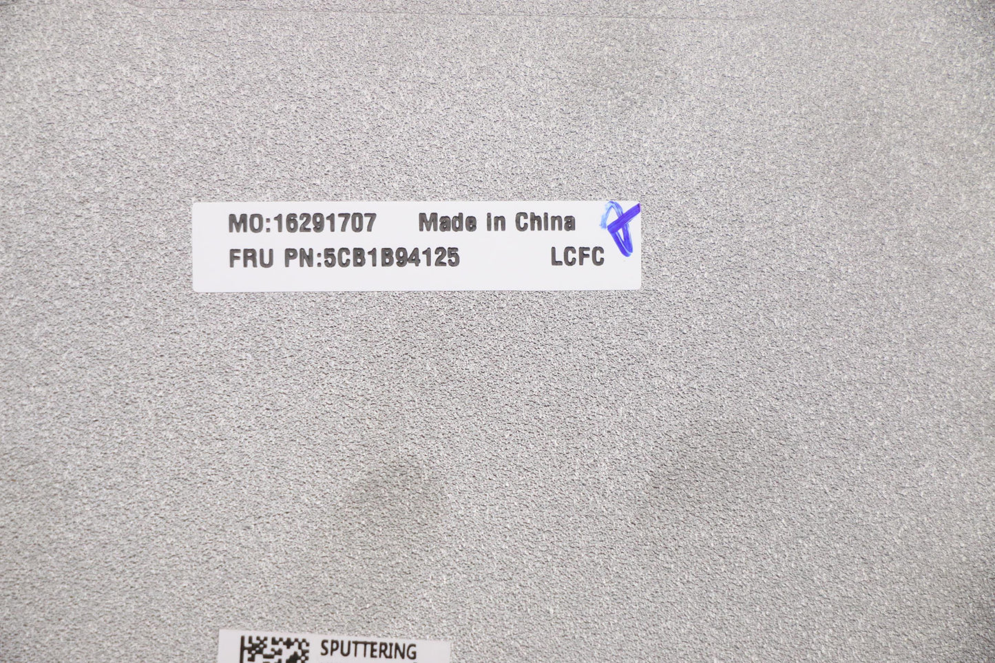 Lenovo - COVER, D Cover Texture - 5CB1B94125