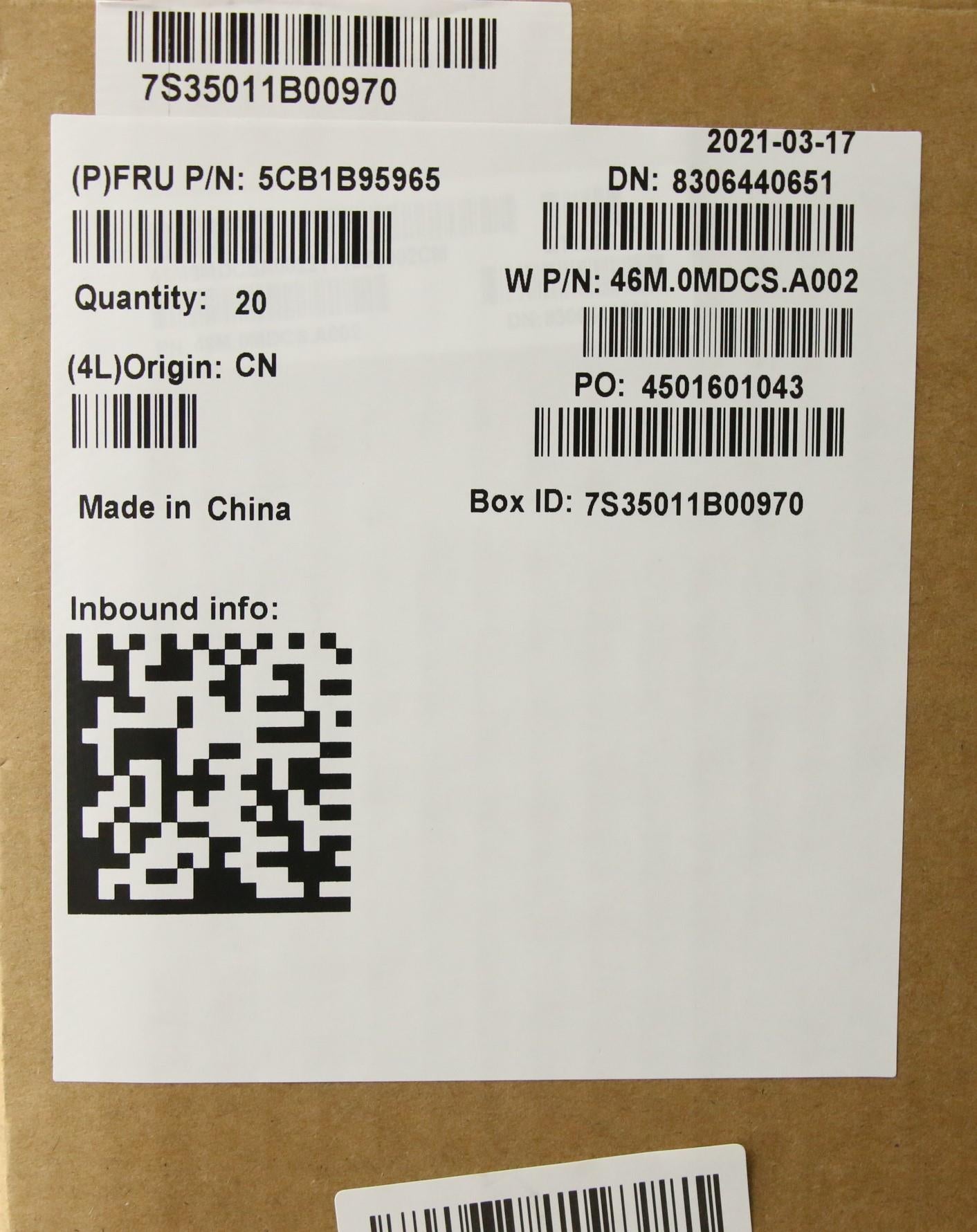 Lenovo Cover Lower Case W 82Hv Gg - 5CB1B95965