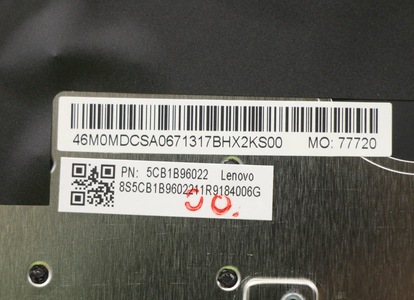 Lenovo Cover Upper Case Asm_Sws W 82H - 5CB1B96022