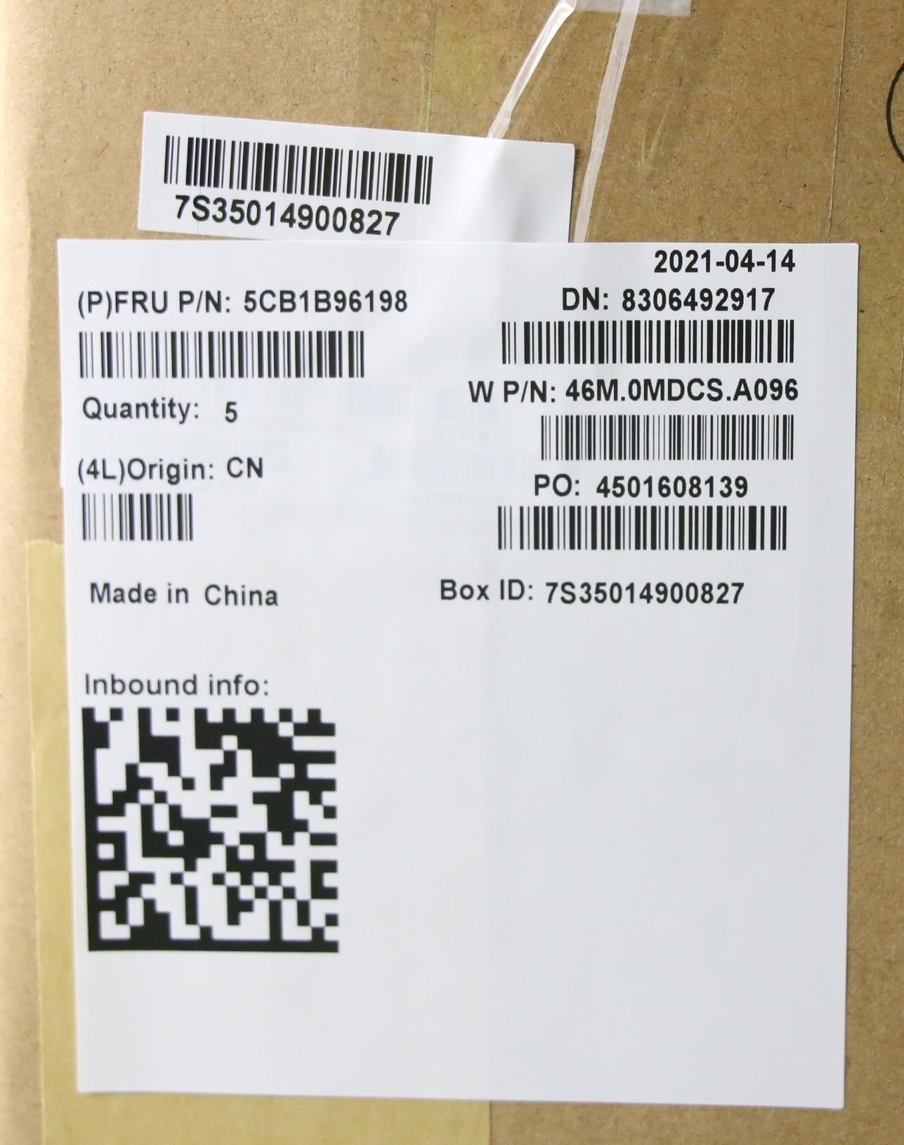 Lenovo Cover Upper Case Asm_Bel W 82H - 5CB1B96198