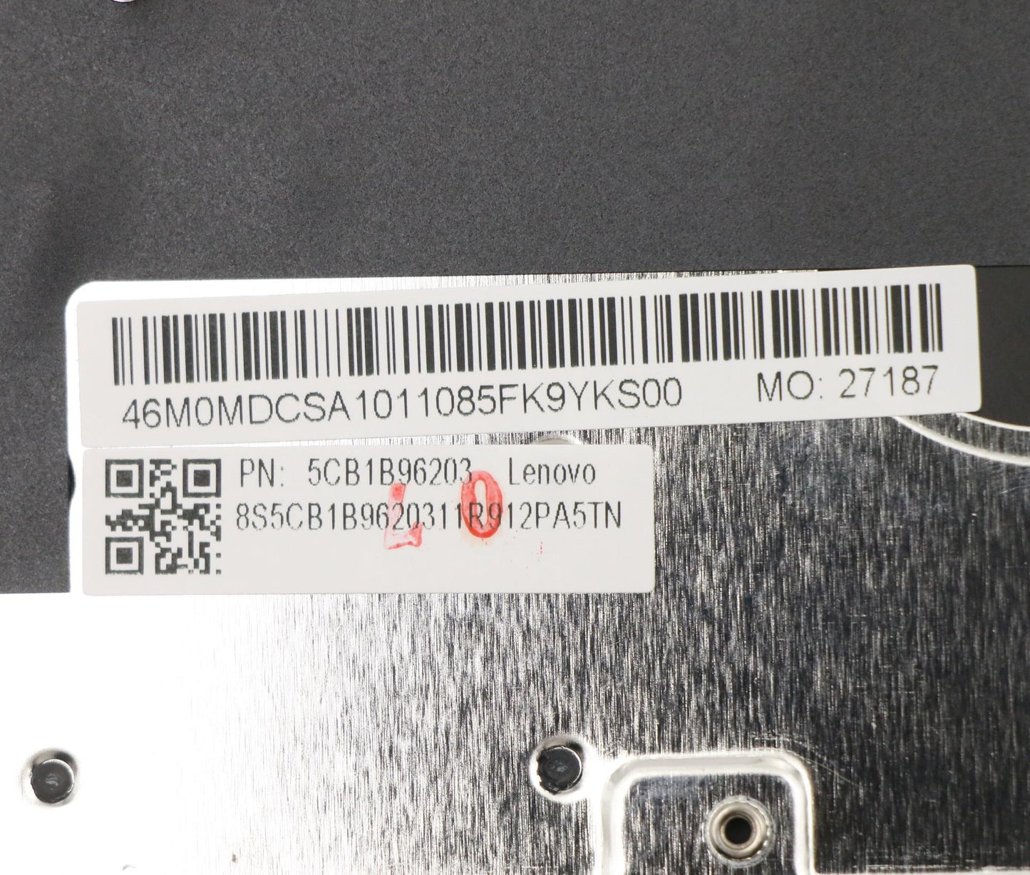 Lenovo Cover Upper Case Asm_Cze/Slk W - 5CB1B96203