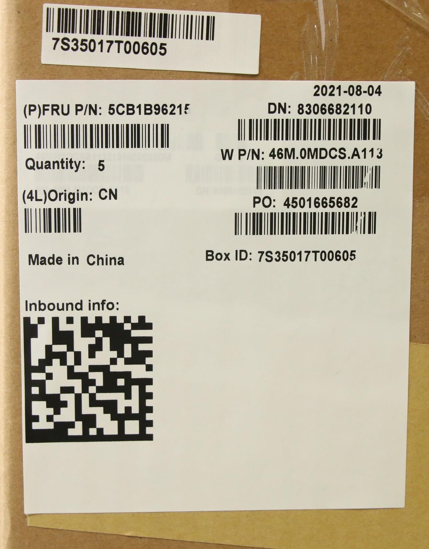 Lenovo Cover Upper Case Asm_La Spa W - 5CB1B96215