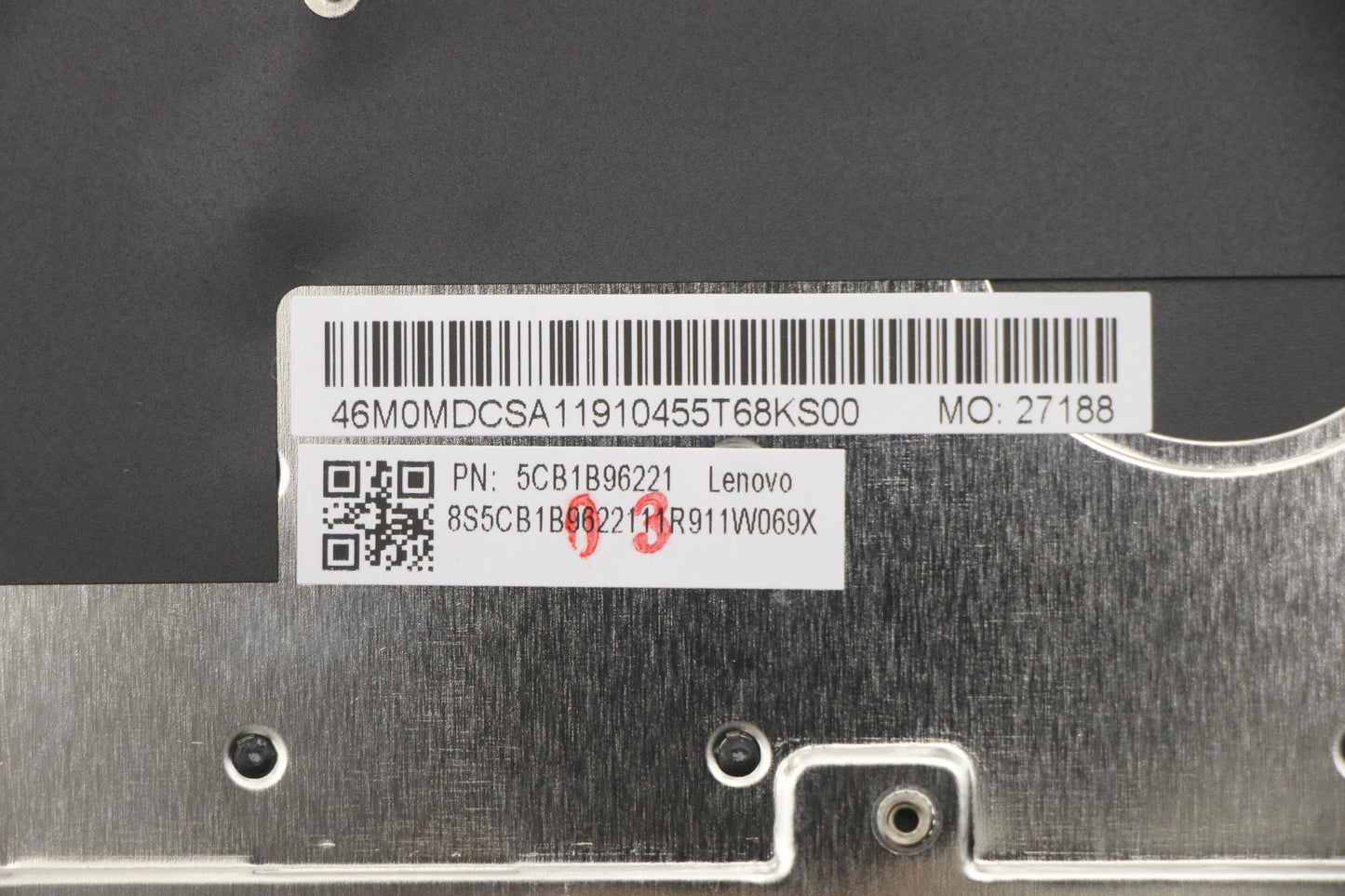 Lenovo Cover Upper Case Asm_Ger W 82H - 5CB1B96221