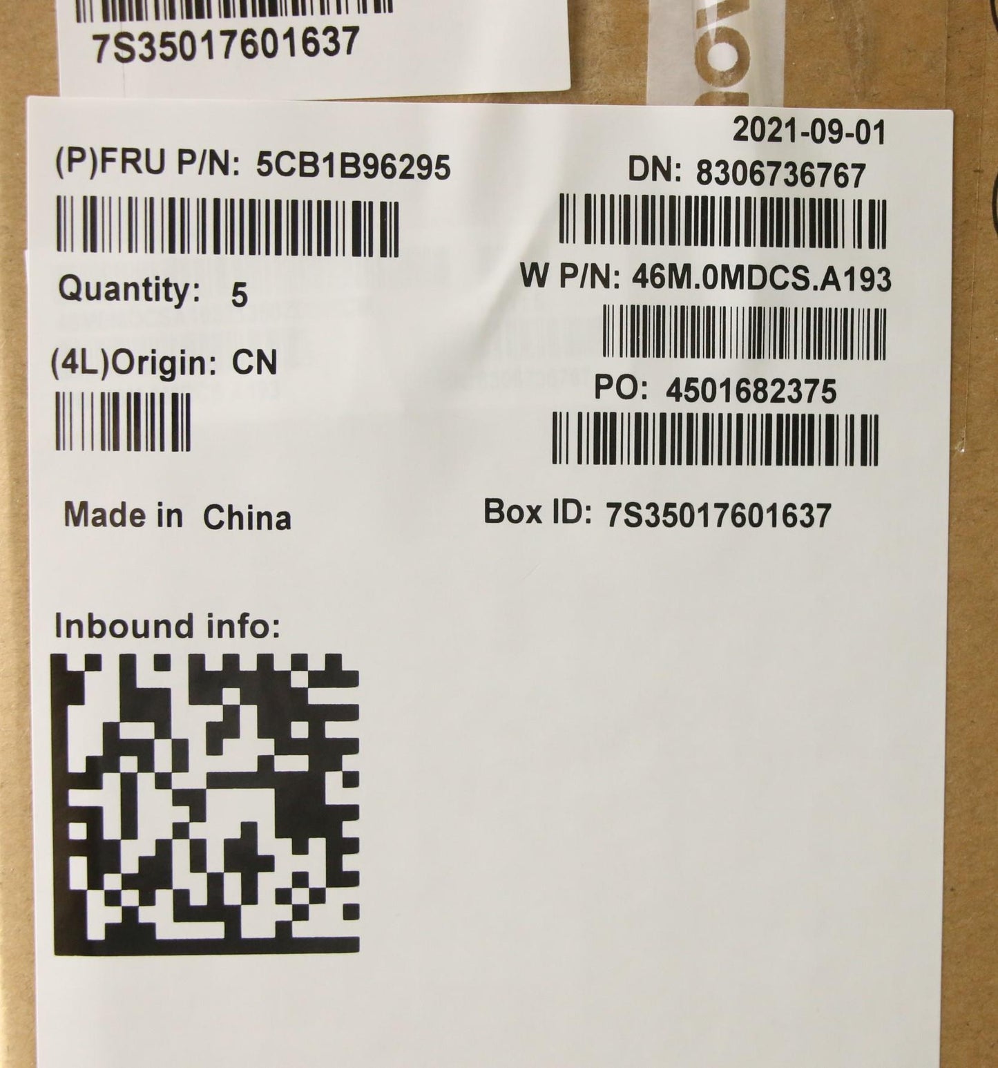 Lenovo Cover Upper Case Asm_Sws W 82H - 5CB1B96295