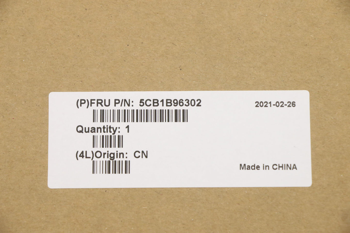 Lenovo Cover Upper Case Asm_Eng W 82H - 5CB1B96302
