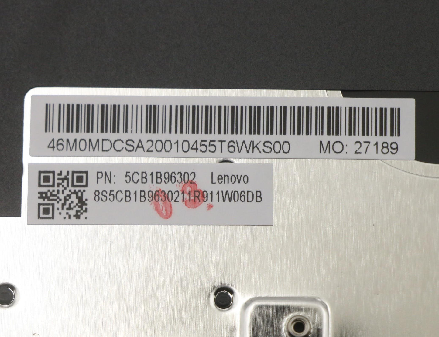 Lenovo Cover Upper Case Asm_Eng W 82H - 5CB1B96302