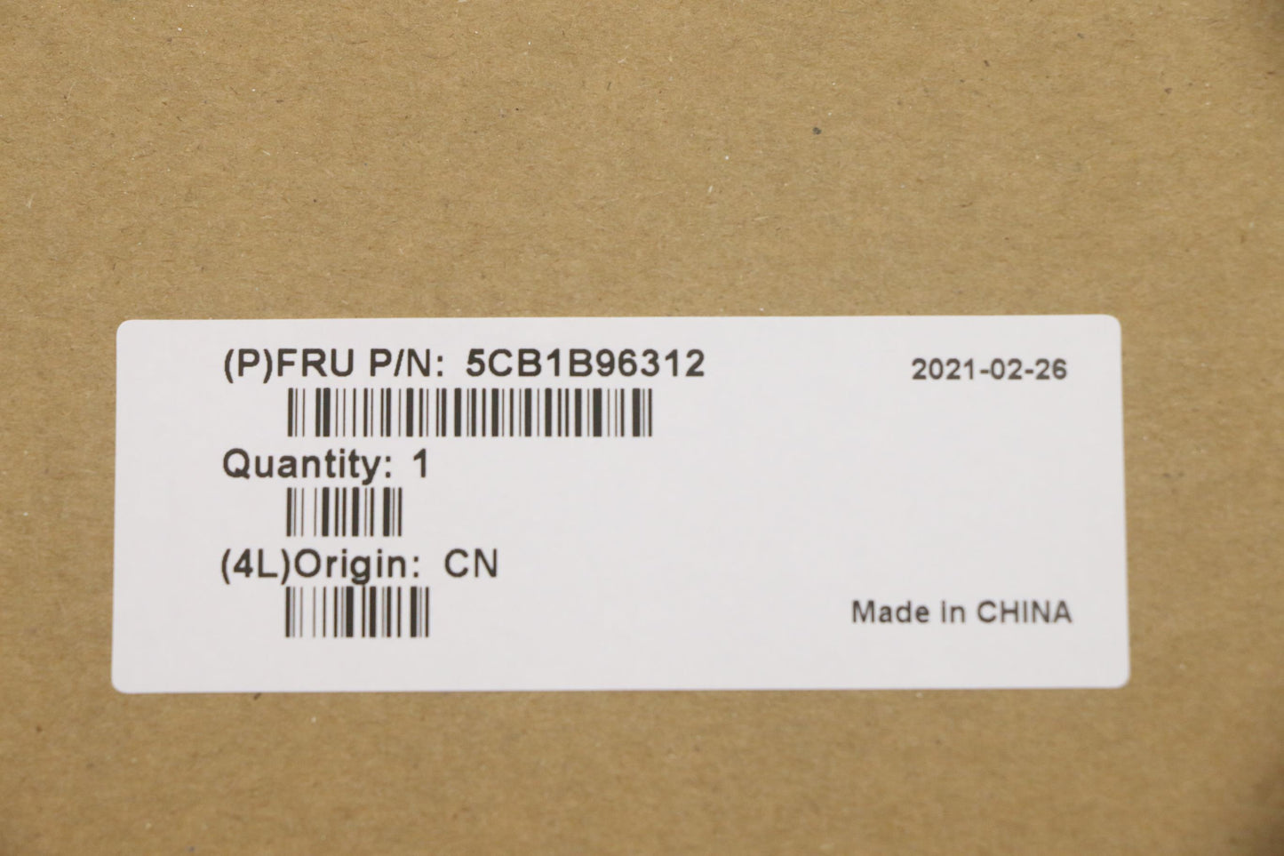 Lenovo Cover Upper Case Asm_Kor W 82H - 5CB1B96312