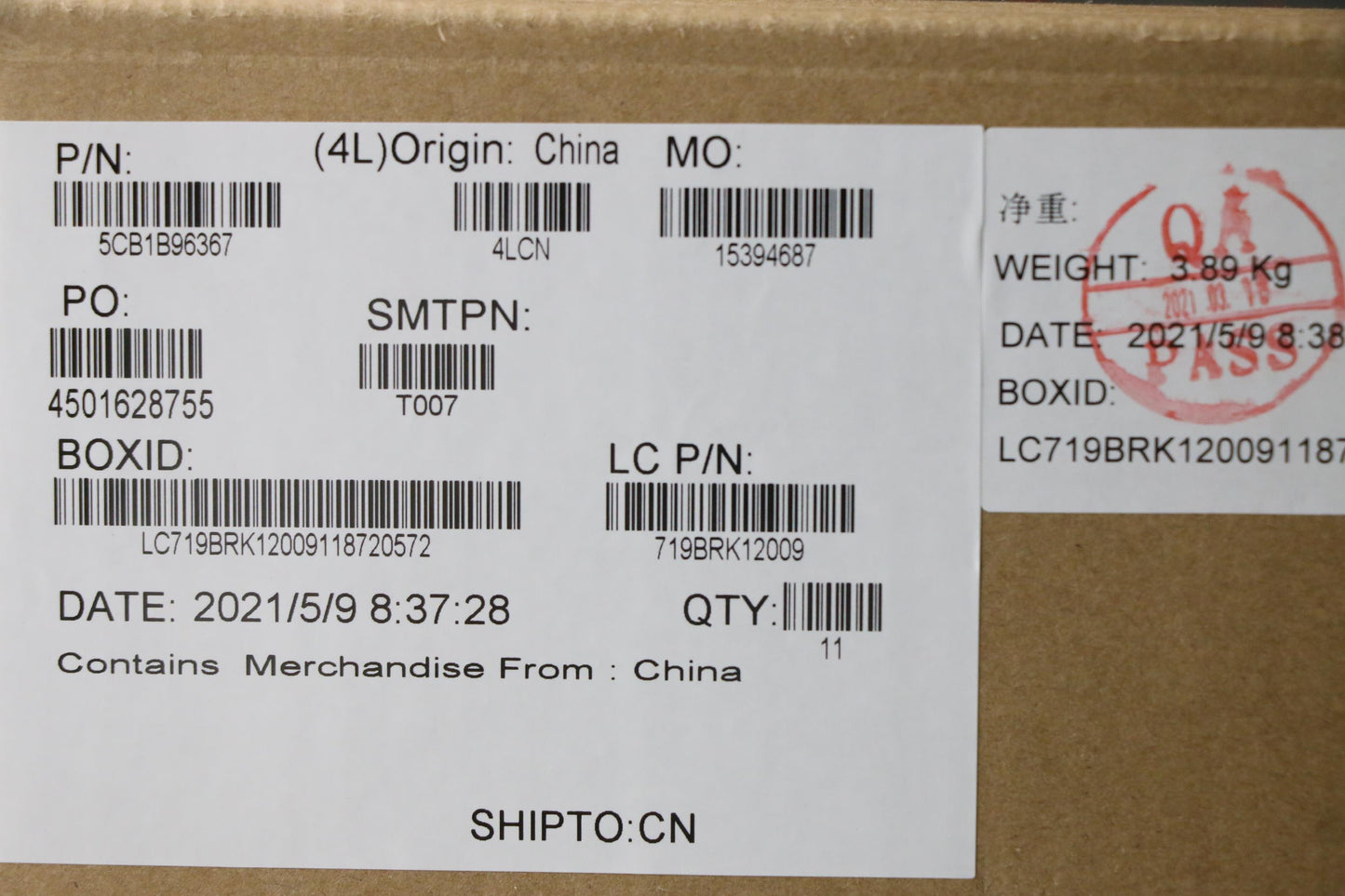 Lenovo Cover Lower Case L 82Ka Whdd G - 5CB1B96367