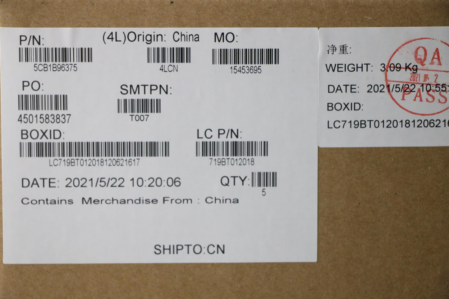 Lenovo Cover Upper Case Asm_Ara L82Ka - 5CB1B96375