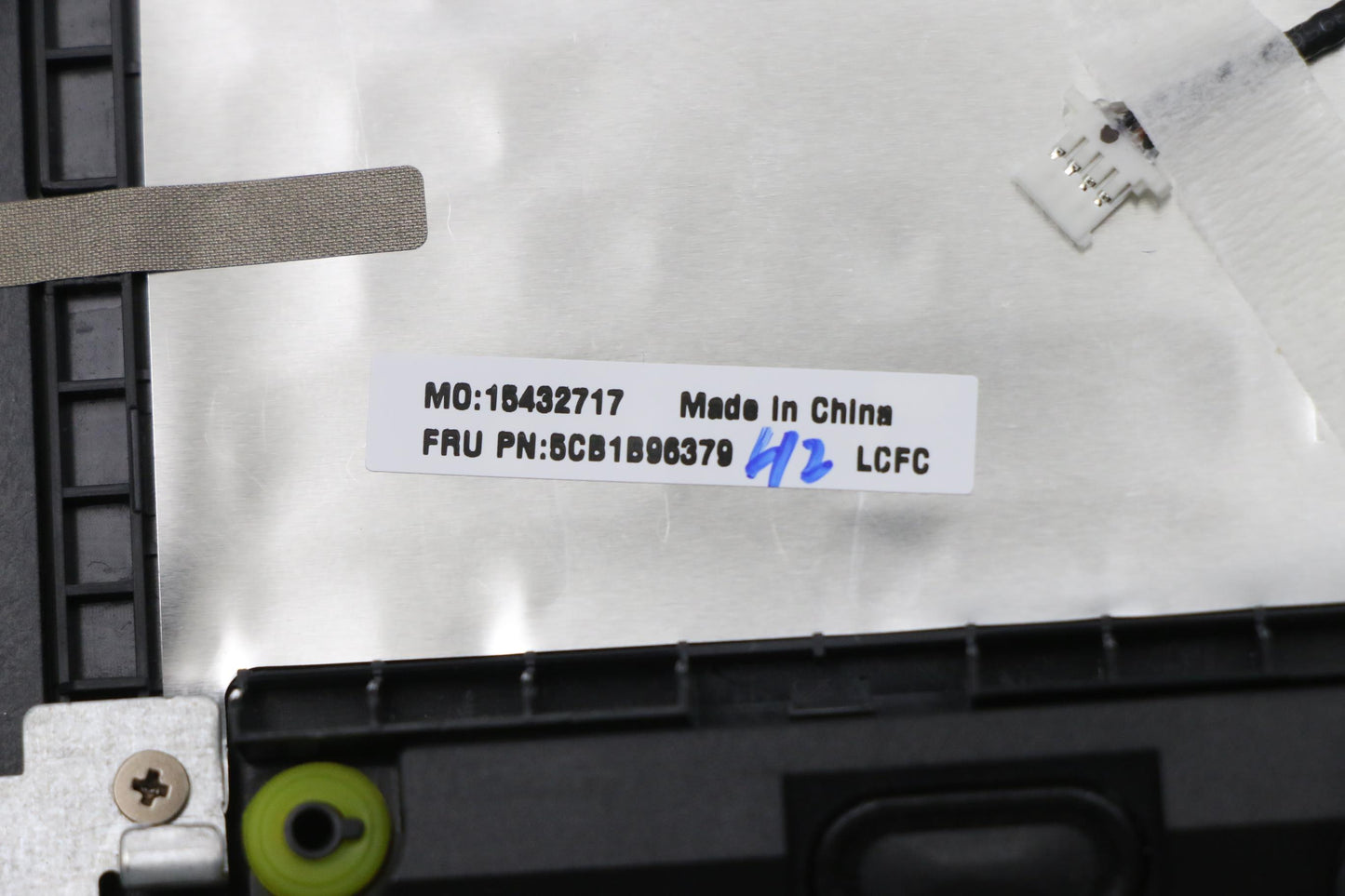 Lenovo Cover Upper Case Asm_Cze/Slk L - 5CB1B96379