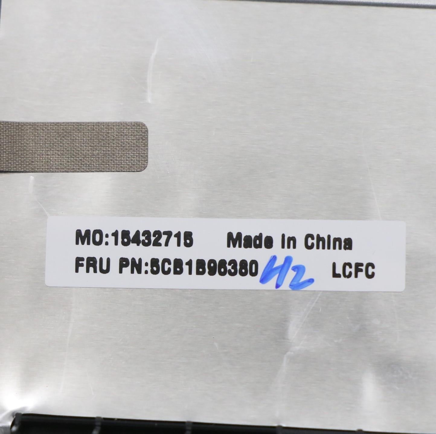 Lenovo Cover Upper Case Asm_Euro Eng - 5CB1B96380