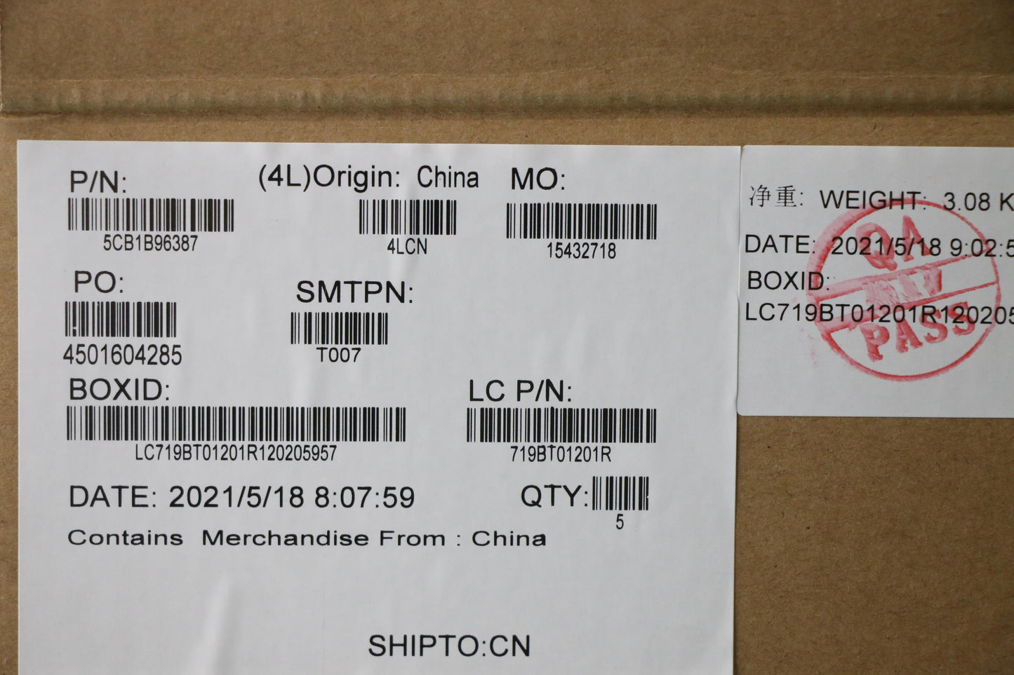 Lenovo Cover Upper Case Asm_Hbw L82Ka - 5CB1B96387