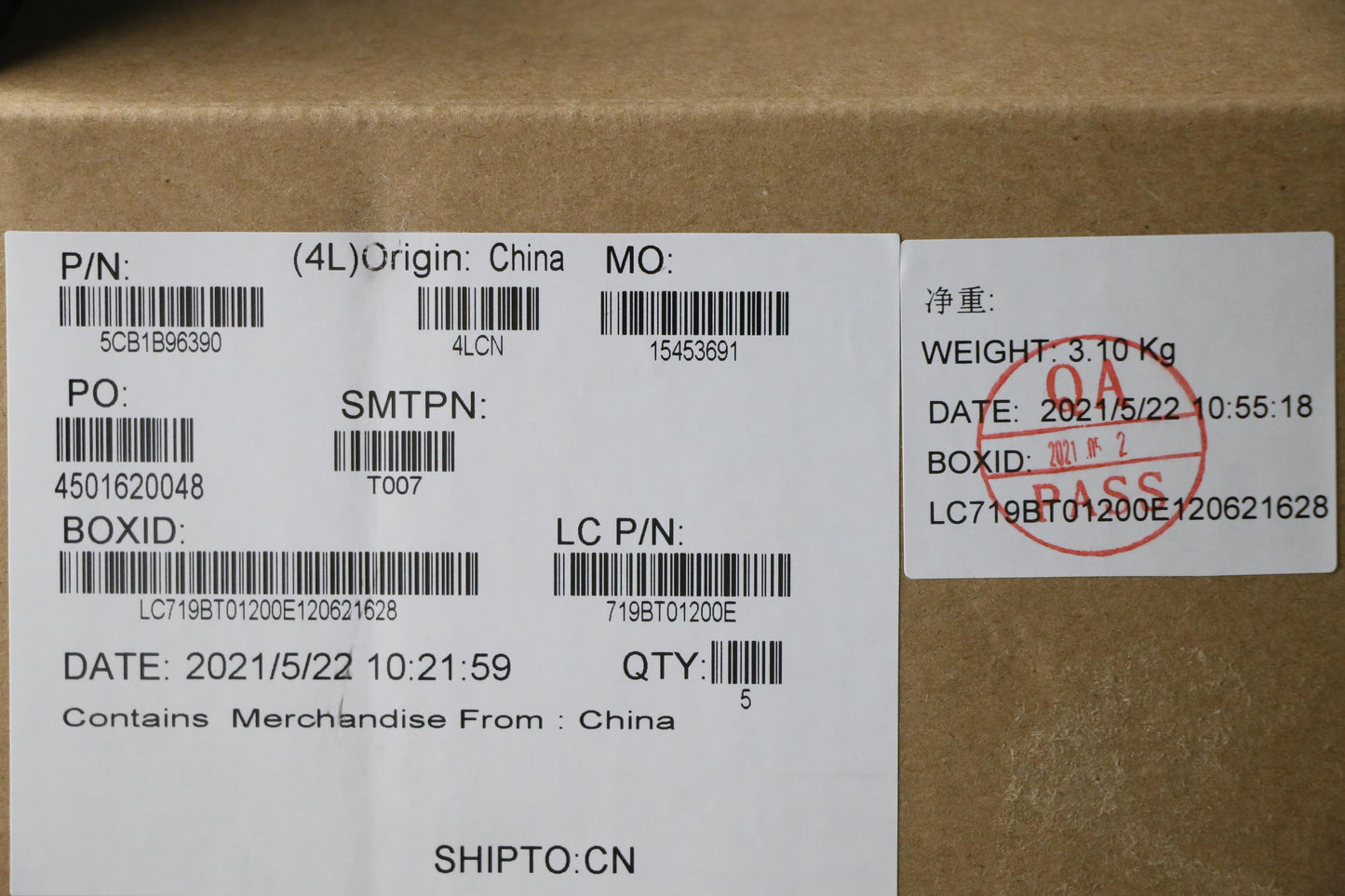 Lenovo Cover Upper Case Asm_Ita L82Ka - 5CB1B96390
