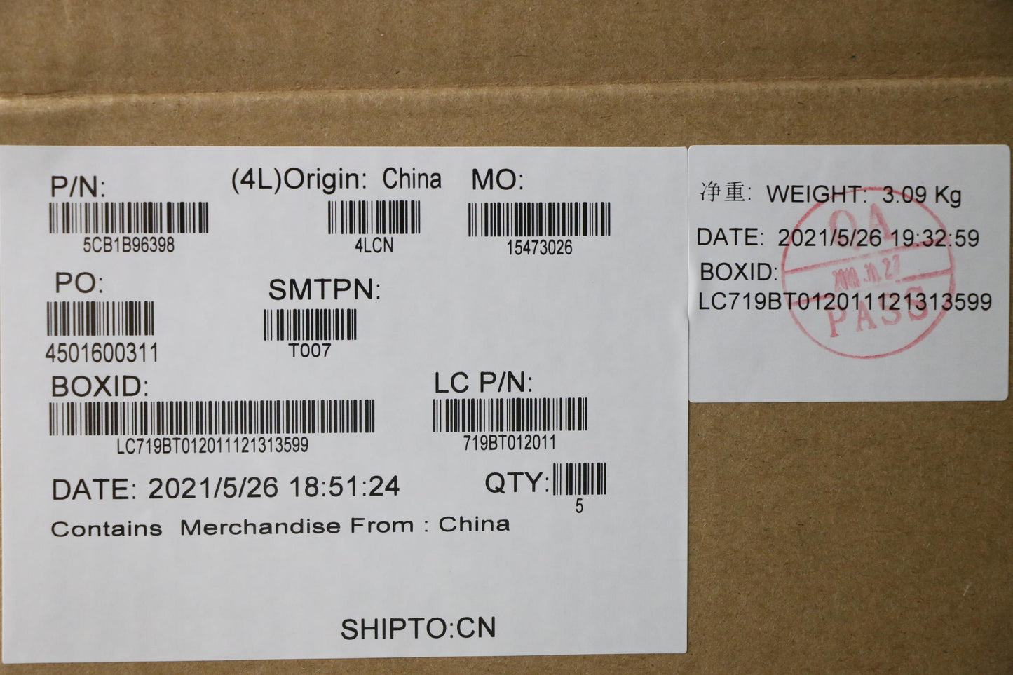 Lenovo Cover Upper Case Asm_Slv L82Ka - 5CB1B96398