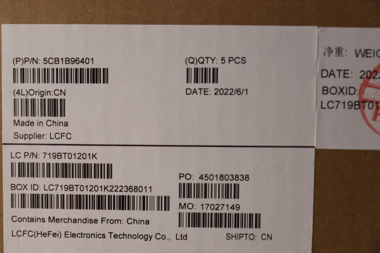 Lenovo Cover Upper Case Asm_Tc L82Ka - 5CB1B96401