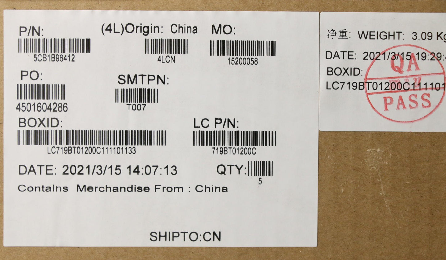 Lenovo Cover Upper Case Asm_Eng L82Ka - 5CB1B96412