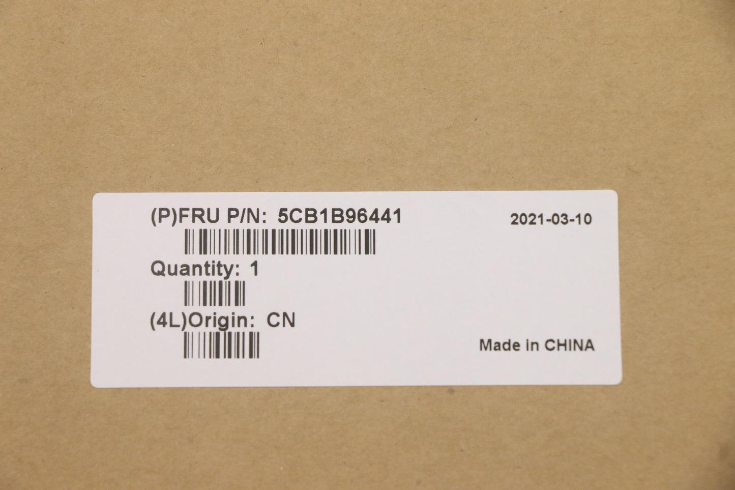 Lenovo Lower Case Cover, Black, UMA, with HDD Support - 5CB1B96441