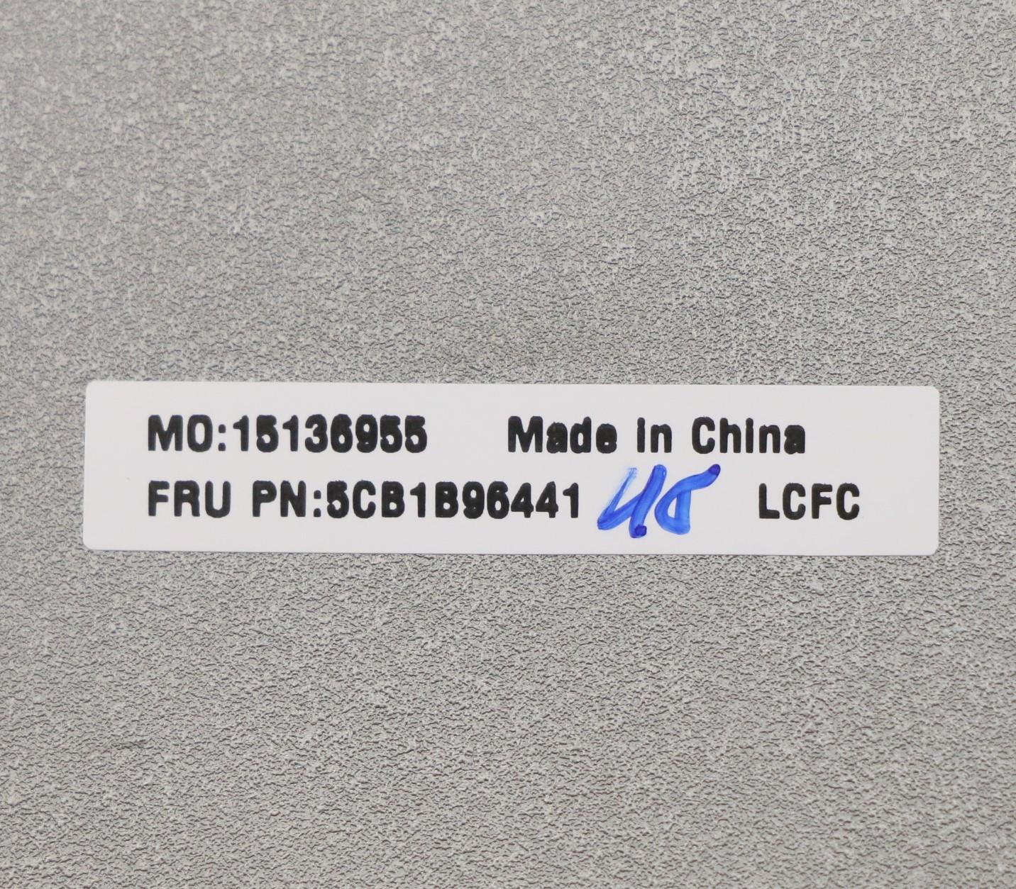 Lenovo Lower Case Cover, Black, UMA, with HDD Support - 5CB1B96441