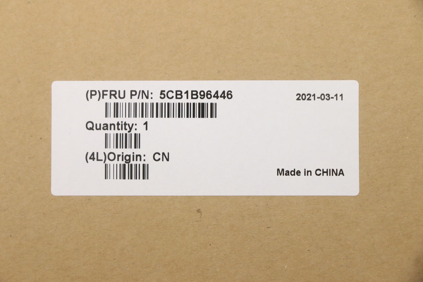 Lenovo LCD Cover L 82KB, Textured - 5CB1B96446