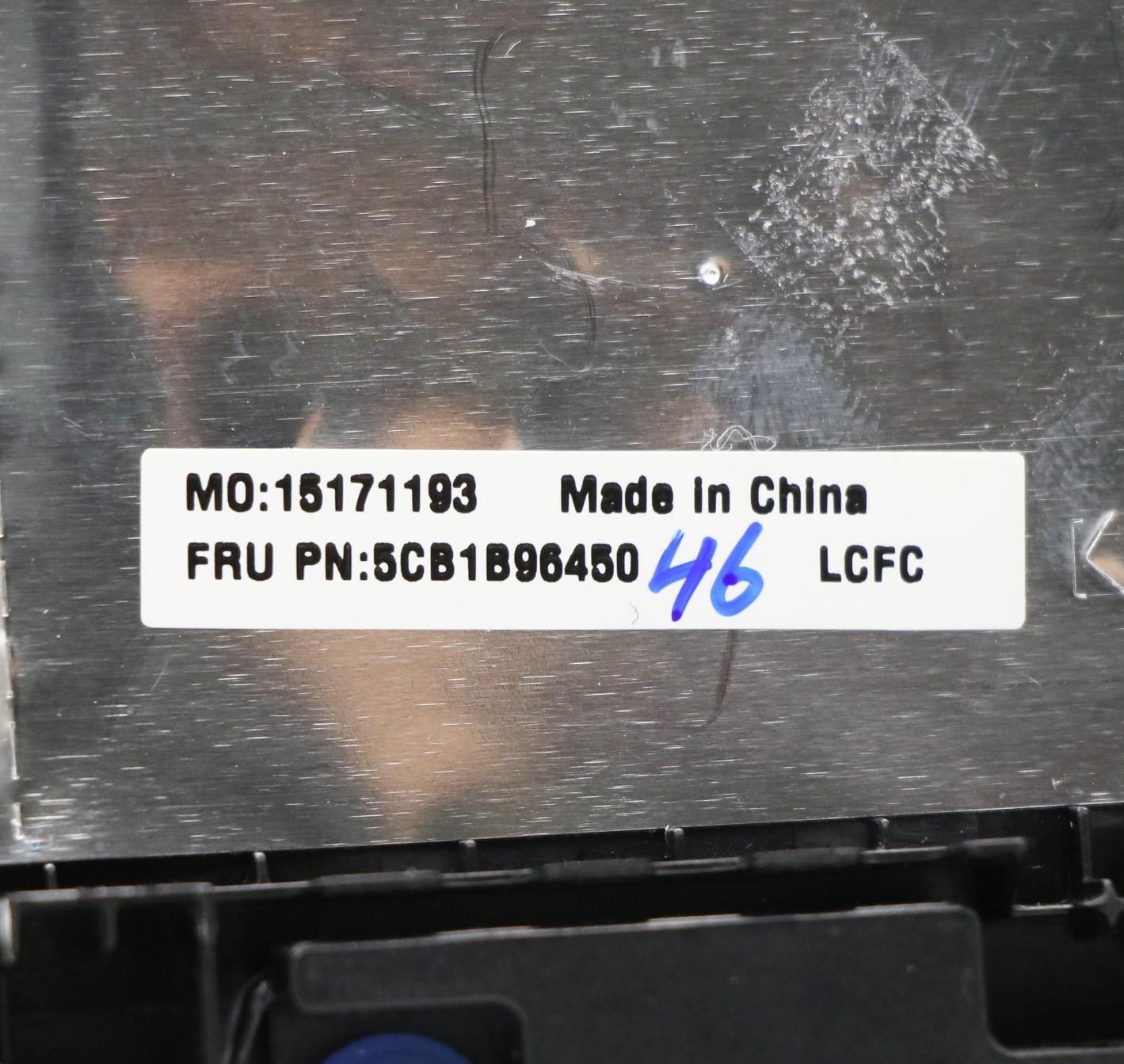 Lenovo Cover Upper Case Asm_Bel L82Kb - 5CB1B96450