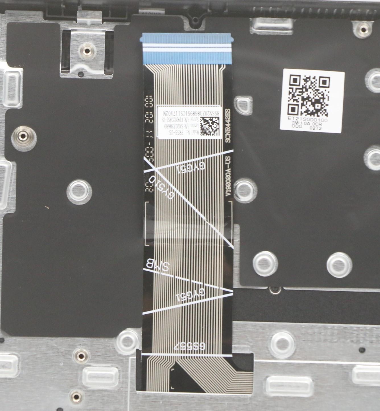 Lenovo C-Cover with Keyboard, USA English, Black, Non-Backlit - 5CB1B96453