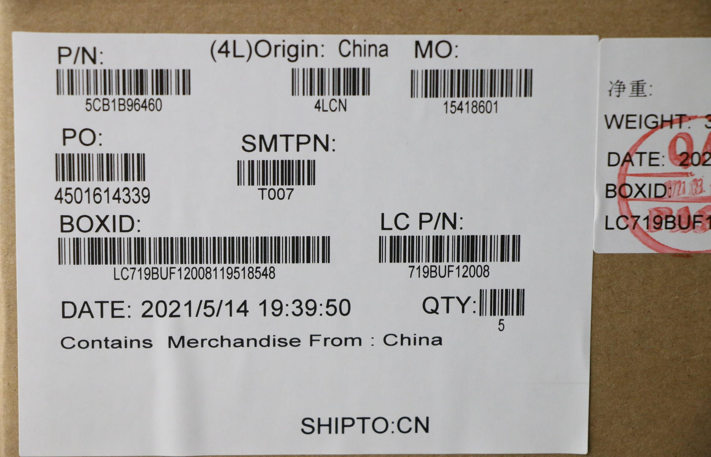 Lenovo Cover Upper Case Asm_Hin L82Kb - 5CB1B96460