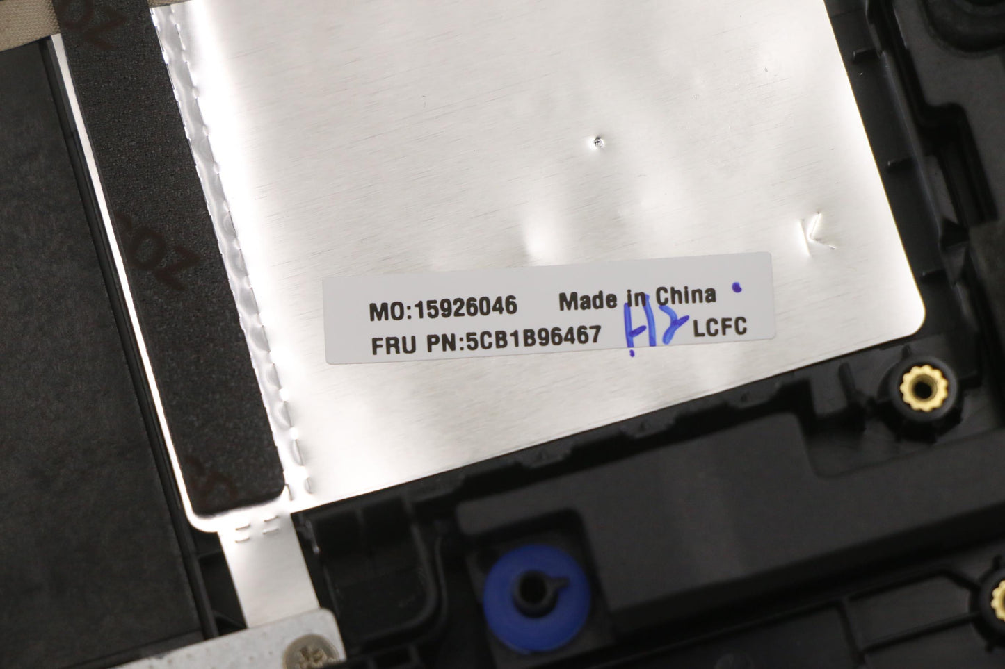 Lenovo Cover Upper Case Asm_Nordic L8 - 5CB1B96467