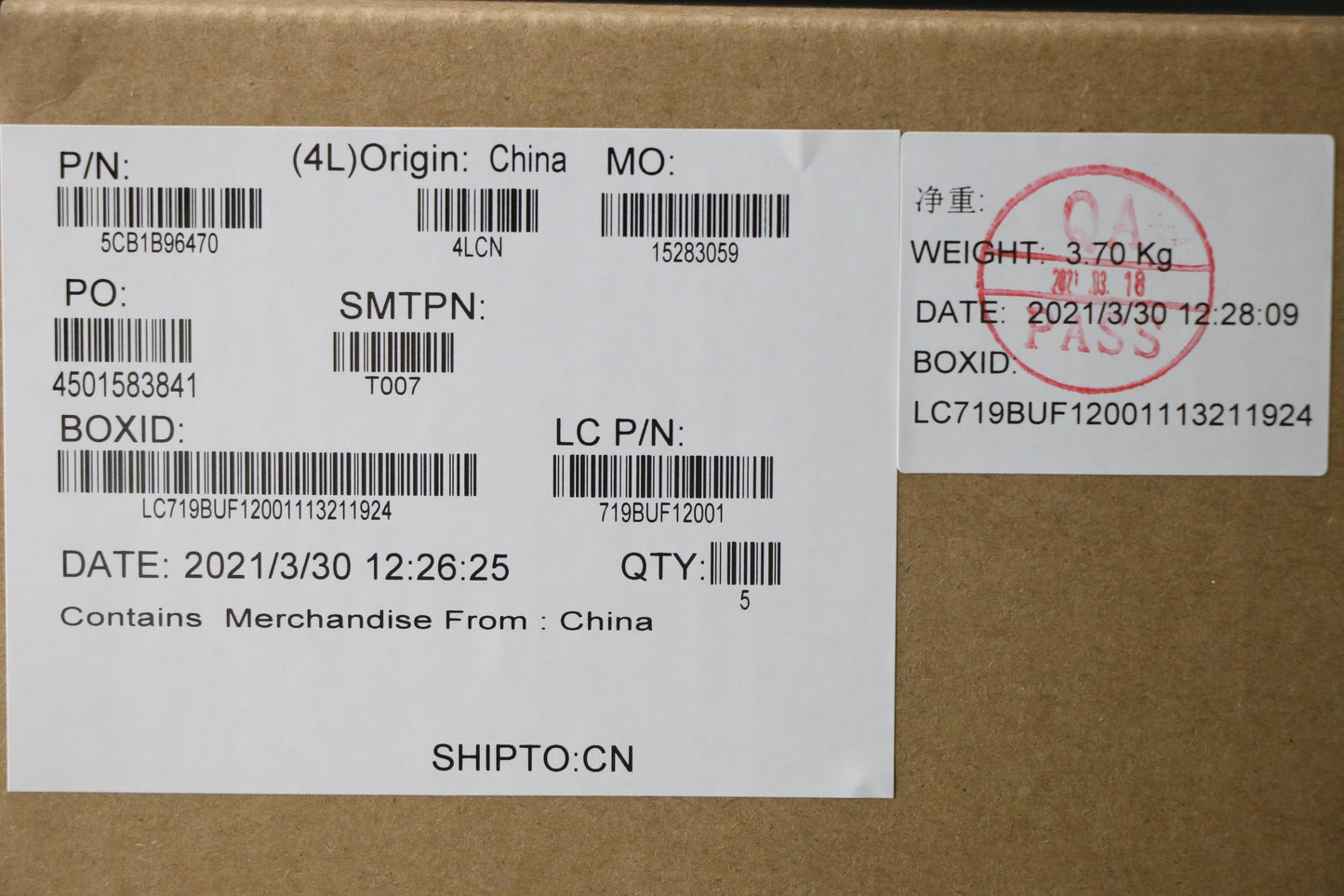 Lenovo Cover Upper Case Asm_Slv L82Kb - 5CB1B96470