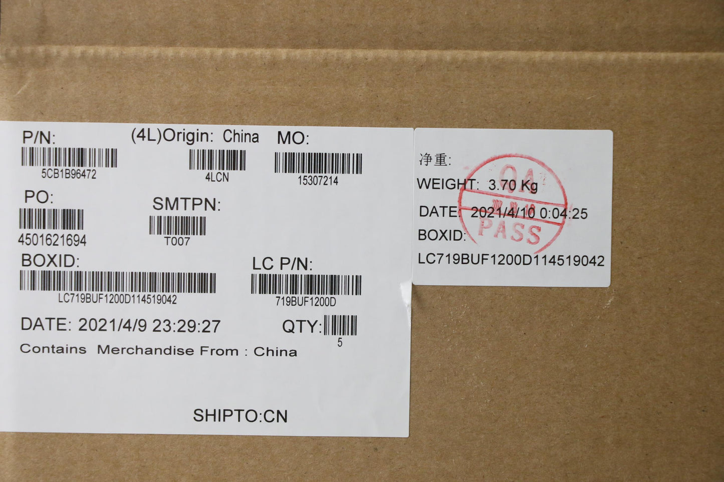 Lenovo Cover Upper Case Asm_Sws L82Kb - 5CB1B96472