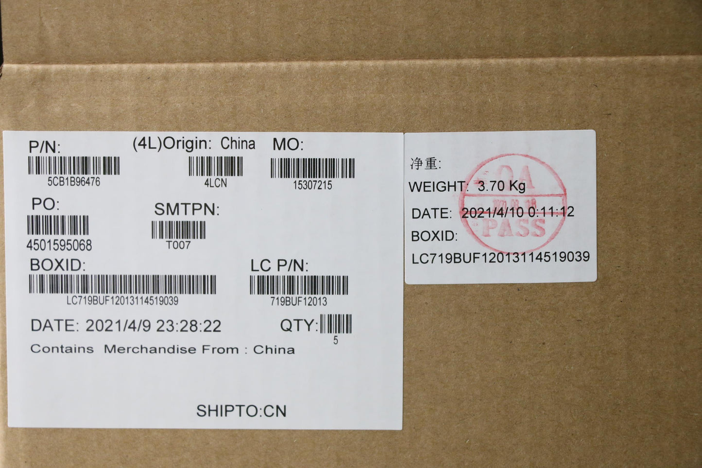 Lenovo Cover Upper Case Asm_Uke L82Kb - 5CB1B96476